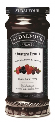 DALFOUR MARMELLATA S.Z.GR.220 QUATTRO FRUTTI